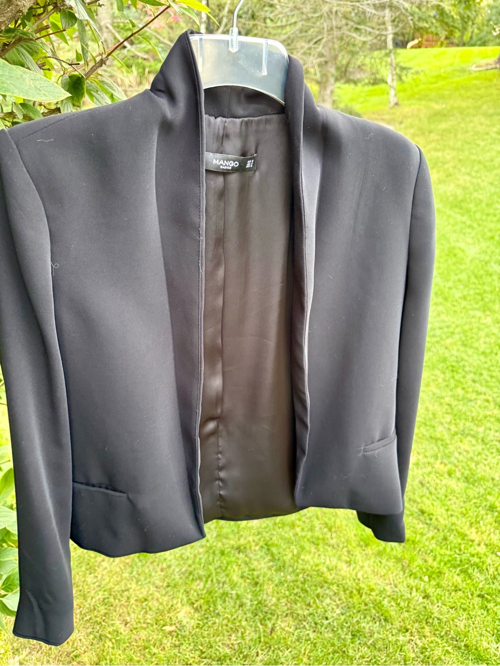 Mango Basic Open-Front Blazer - Picture 4 of 8